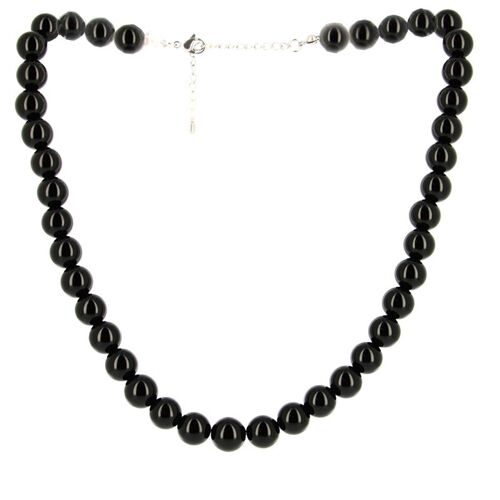 Collier Onyx Billes 10 mm