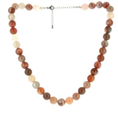 Mixed Moonstone Necklace Beads 10 mm