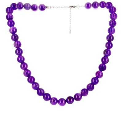 Necklace Amethyst EXTRA Beads 10mm