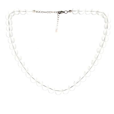 10 mm Perlen Bergkristall Halskette