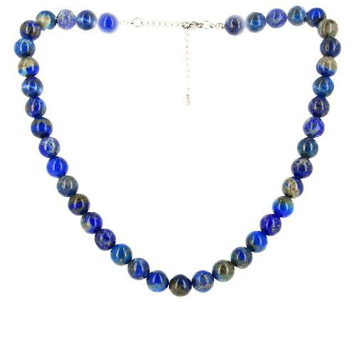 Collier Lapis-Lazuli Billes 10 mm