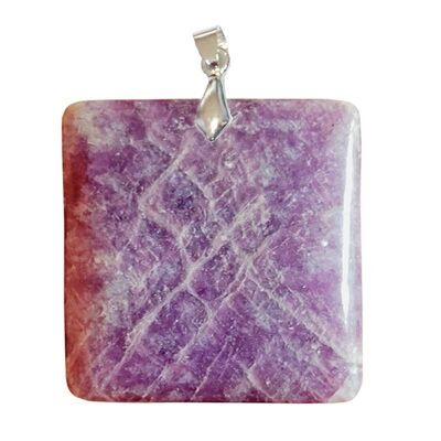 Square Indian Lepidolite