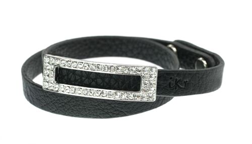 Bracelet Fancy black/rhodium