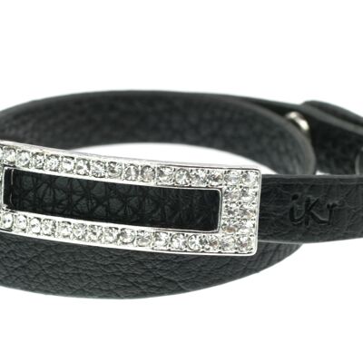 Bracelet Fancy black/rhodium