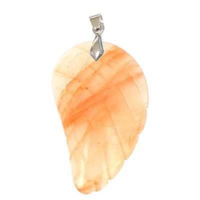 EXTRA "Wing" Orange Moonstone Pendant