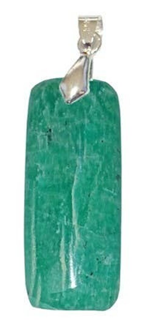 Pendentifs Amazonite Rectangle Fin