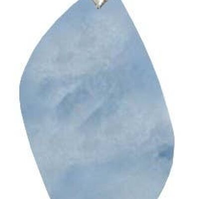 Blue Calcite S Shape Pendants