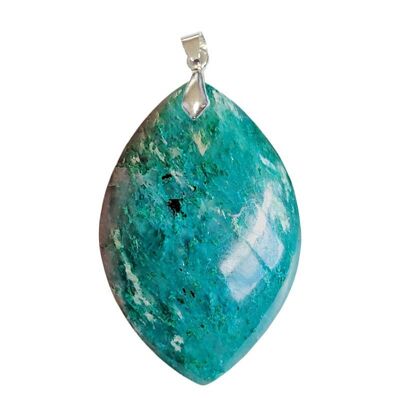 Madagascar Marquise Chrysocolla Pendants