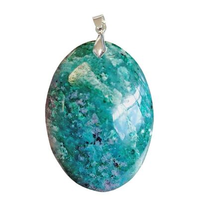 Pendentifs Chrysocolle Madagascar Ovale