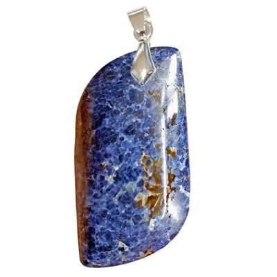 S Shape Dumortierite Pendants