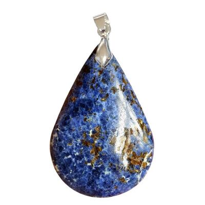 Drop Dumortierite Pendants