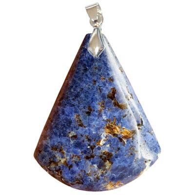 Pendentifs Dumortiérite Triangle