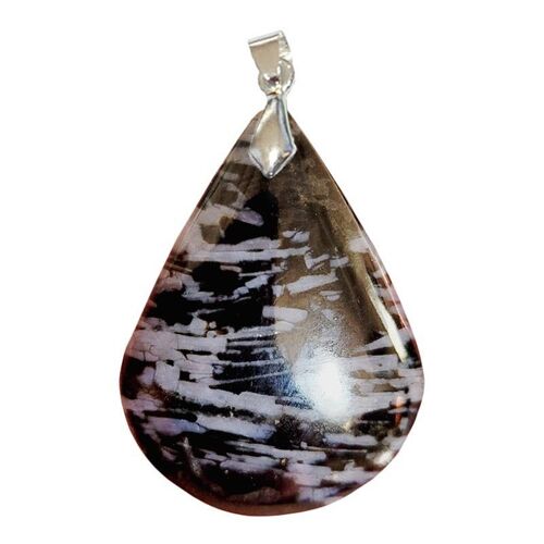 Pendentifs Gabbro Rubané Goutte