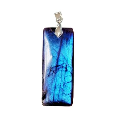 Pendentifs Labradorite EXTRA Rectangle Fin