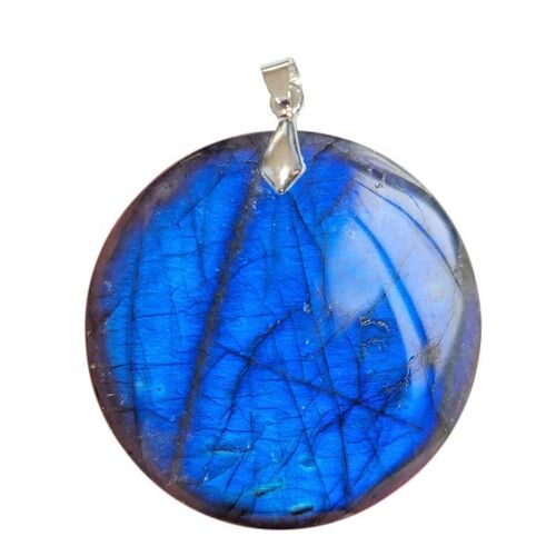 Pendentifs Labradorite EXTRA Rond