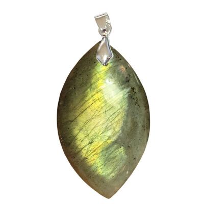 Ciondoli in labradorite verde marchesa