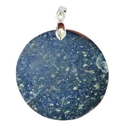 Round Lazurite Pendants