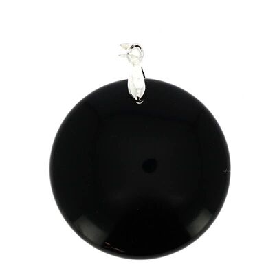 Black Obsidian EXTRA Round Pendants
