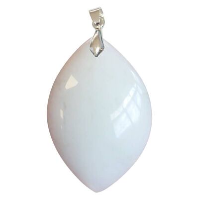 Marquise White Opal Pendants