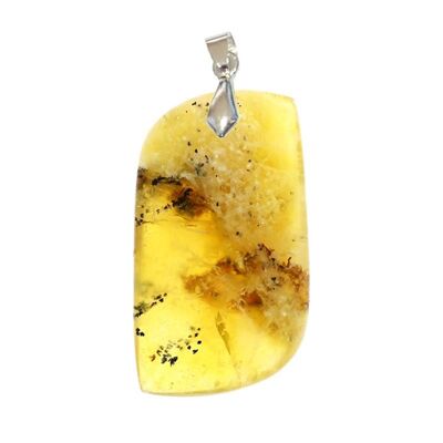 Pendentifs Opale Dendritique Jaune (Merlinite) Forme S