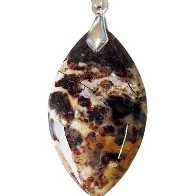 Pendentifs Opale Noire de Madagascar Marquise