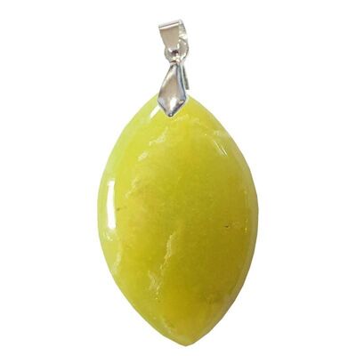 Pendentifs Opale Verte Marquise