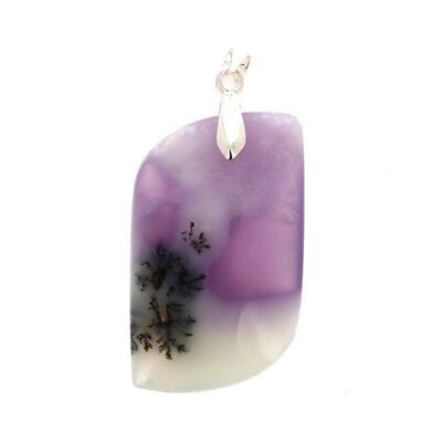 Violet Opal S Shape Pendants