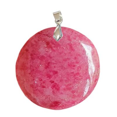 Rhodonite EXTRA Round Pendants