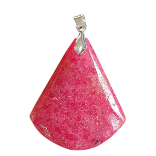 Pendentifs Rhodonite EXTRA Triangle