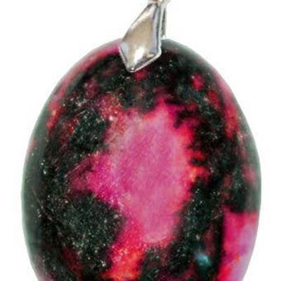 Oval Rhodonite Pendants