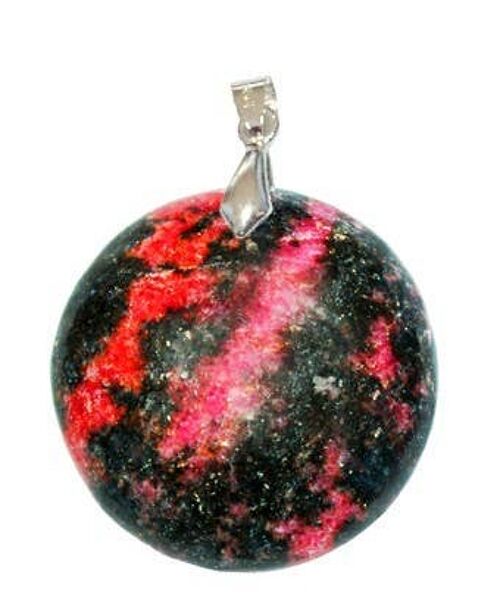 Pendentifs Rhodonite Rond