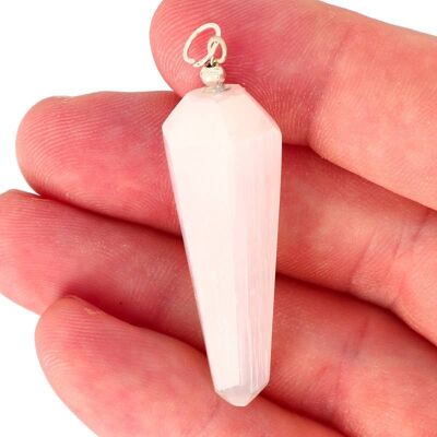 Pendulum Selenite Pendants