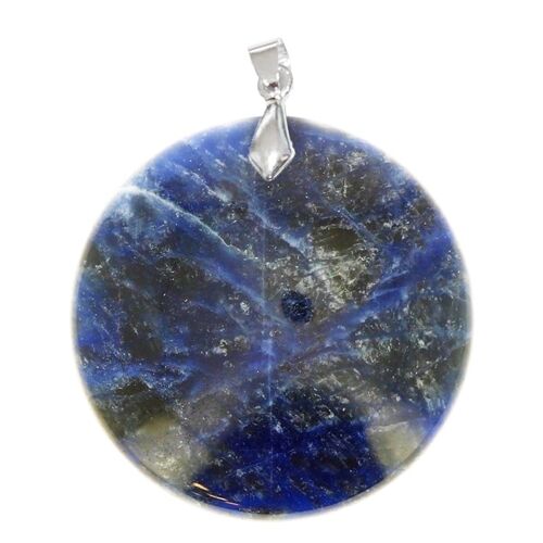 Pendentifs Sodalite EXTRA Rond