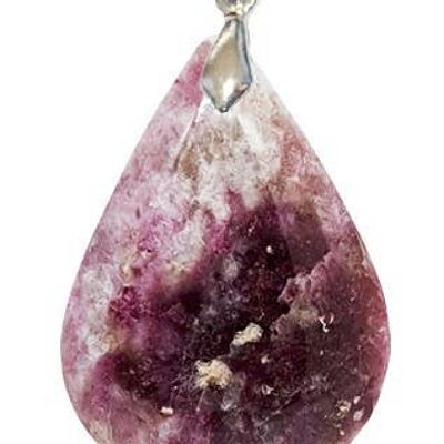 Drop Pink Tourmaline Pendants