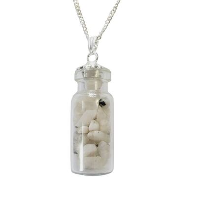 Moonstone Small Bottle Necklaces