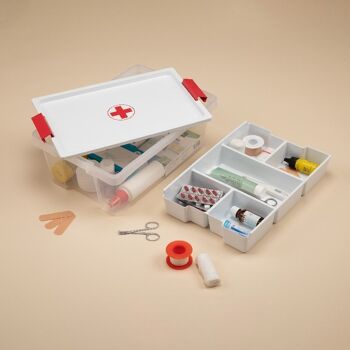 BOÎTE POLYVALENTE NOUVELLE TROUSSE DE PREMIERS SECOURS 7L 2