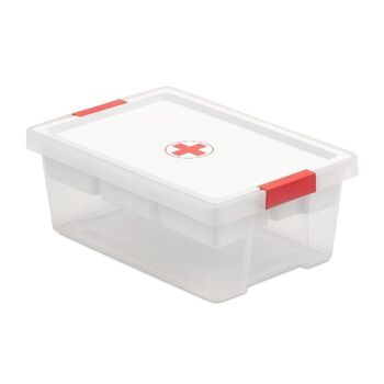 BOÎTE POLYVALENTE NOUVELLE TROUSSE DE PREMIERS SECOURS 7L 4