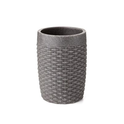 TOOTHBRUSH CUP, NEST COLLECTION GRAY