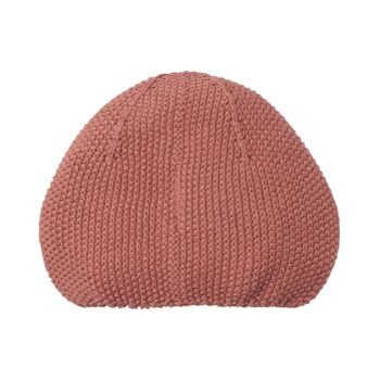 Bonnet bébé turban cuivre 0-3 mois 5