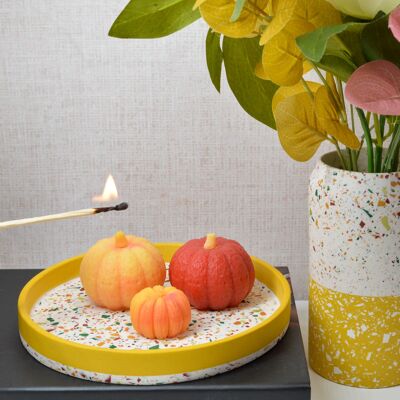 Mini Rimmed Tray - Fall Honey