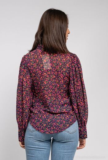 Chemise à imprimé floral 4