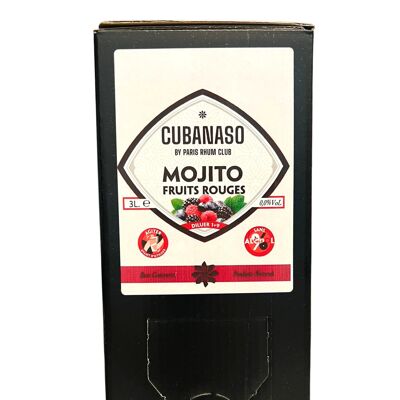 Cóctel Cubanaso a base de concentrado de frutas exóticas 0% alcohol