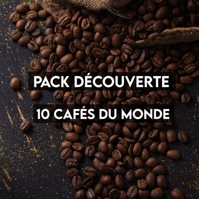 Pack découverte 10 cafés du Monde