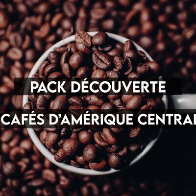 Pack découverte 4 cafés d'Amérique Centrale