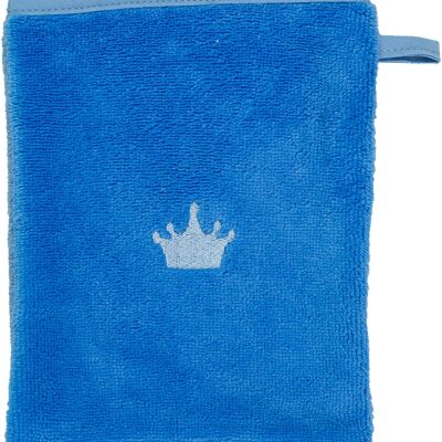 Washcloth Prince for children, blue