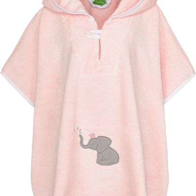 Bath poncho for children made of premium cotton, 55 x 70 cm