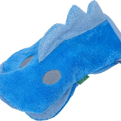 Dino wash mitt for children, play wash mitt