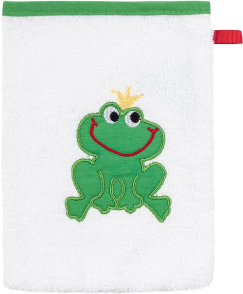 Waschhandschuh Frosch für Kinder
