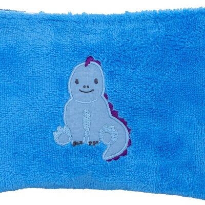 Trousse de toilette pour enfants, trousse de toilette avec dinosaure, 15 x 25 cm