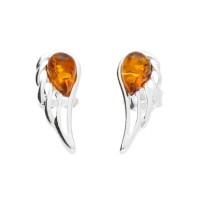 Boucles d'oreilles Aile d'Ange en Argent 925